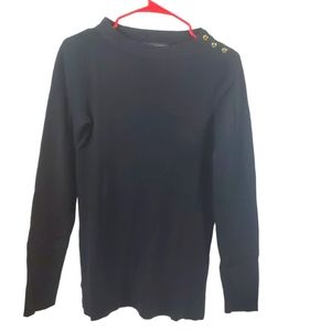 Jones New York Black Sweater XS